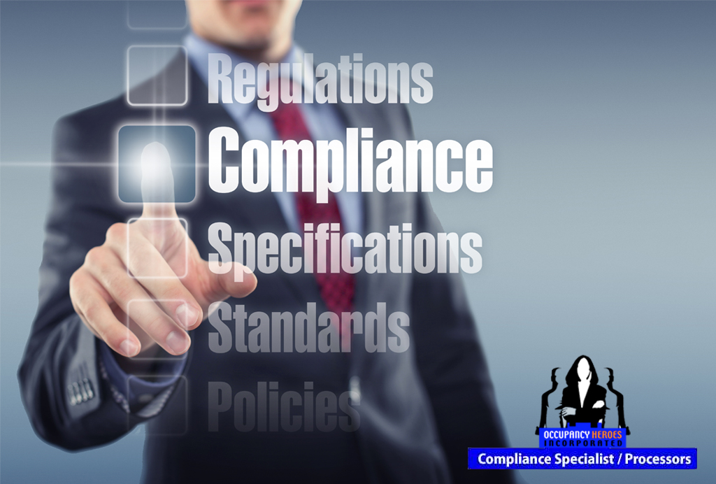 Compliance Specialist And Processors